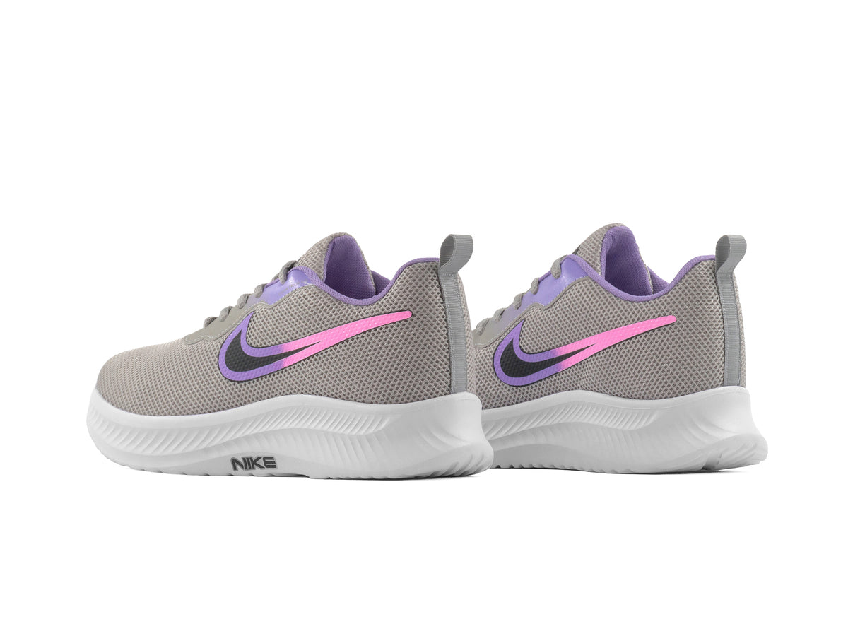 Tenis 026 Plata Lila Rosa