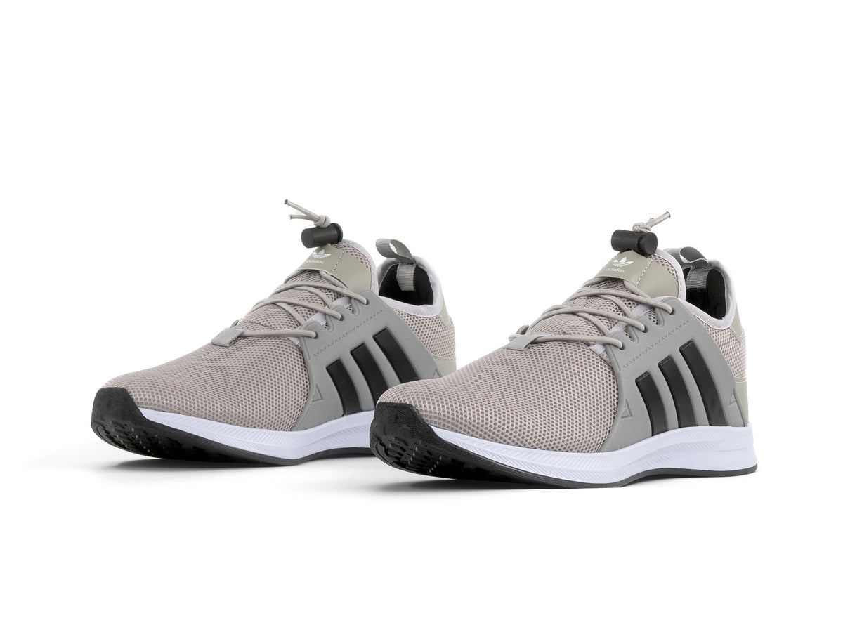 Paq 6 Pares Tenis 018 Plata Negro 25/28.5