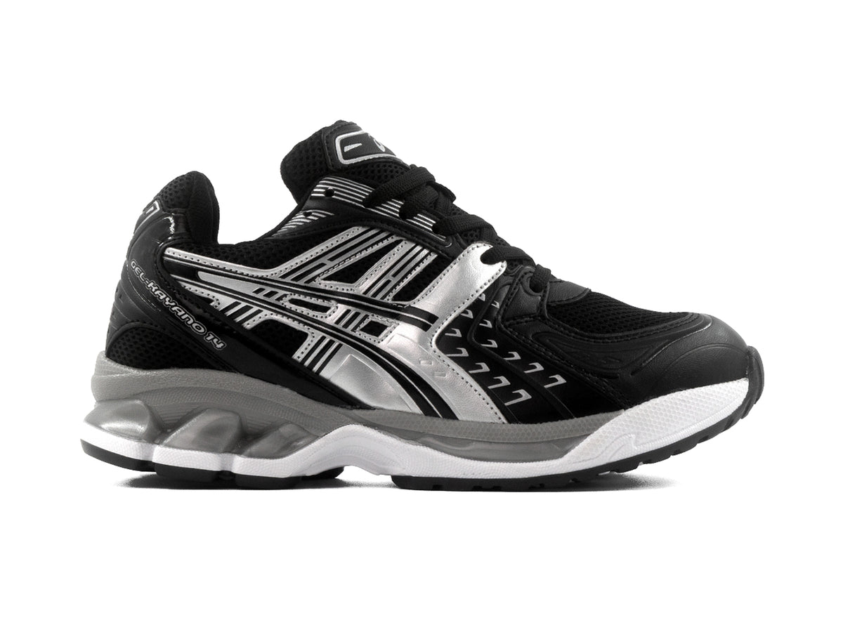 Paq 6 Pares Tenis Asics 2543 Negro Plata 1.1 Premium 23/26.5