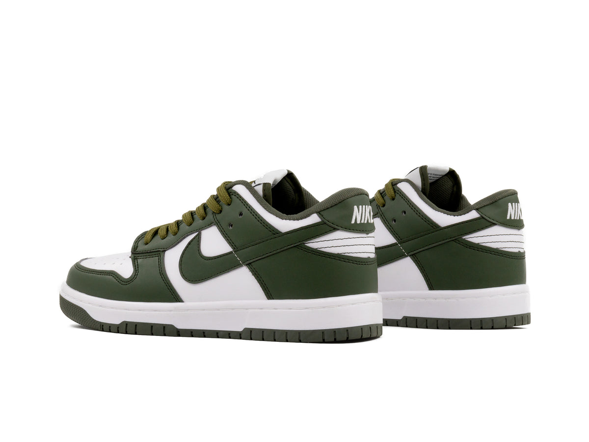 Tenis Dunk Low Blanco Verde Militar