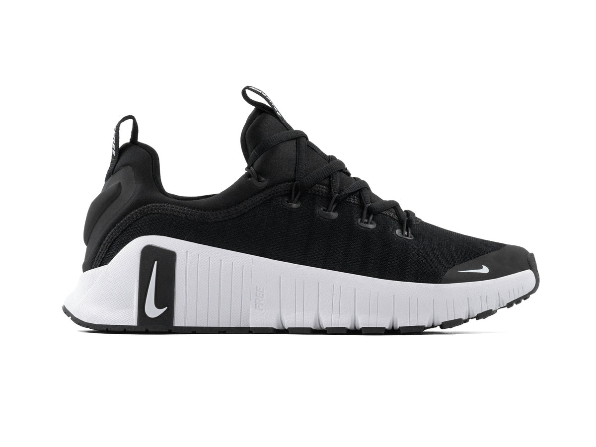 Tenis Free Metcon 6 Negro Blanco Importado
