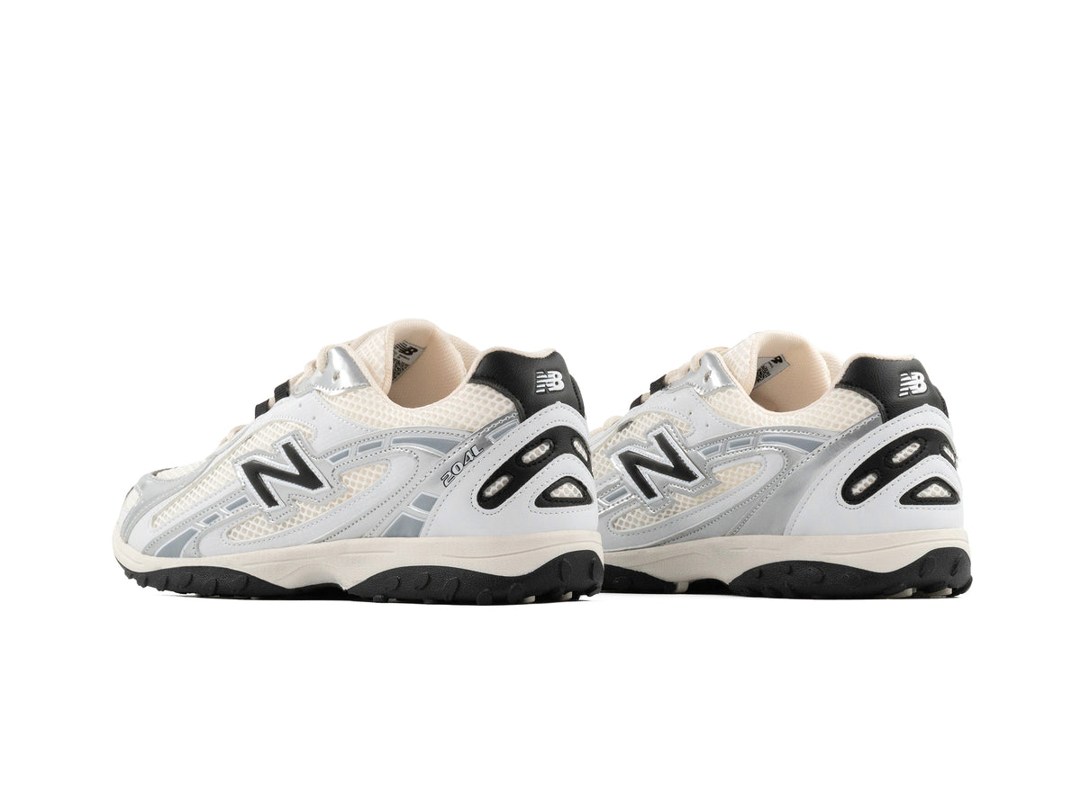 Tenis New Balance 204L Plata Latte Negro 1.1 Premium