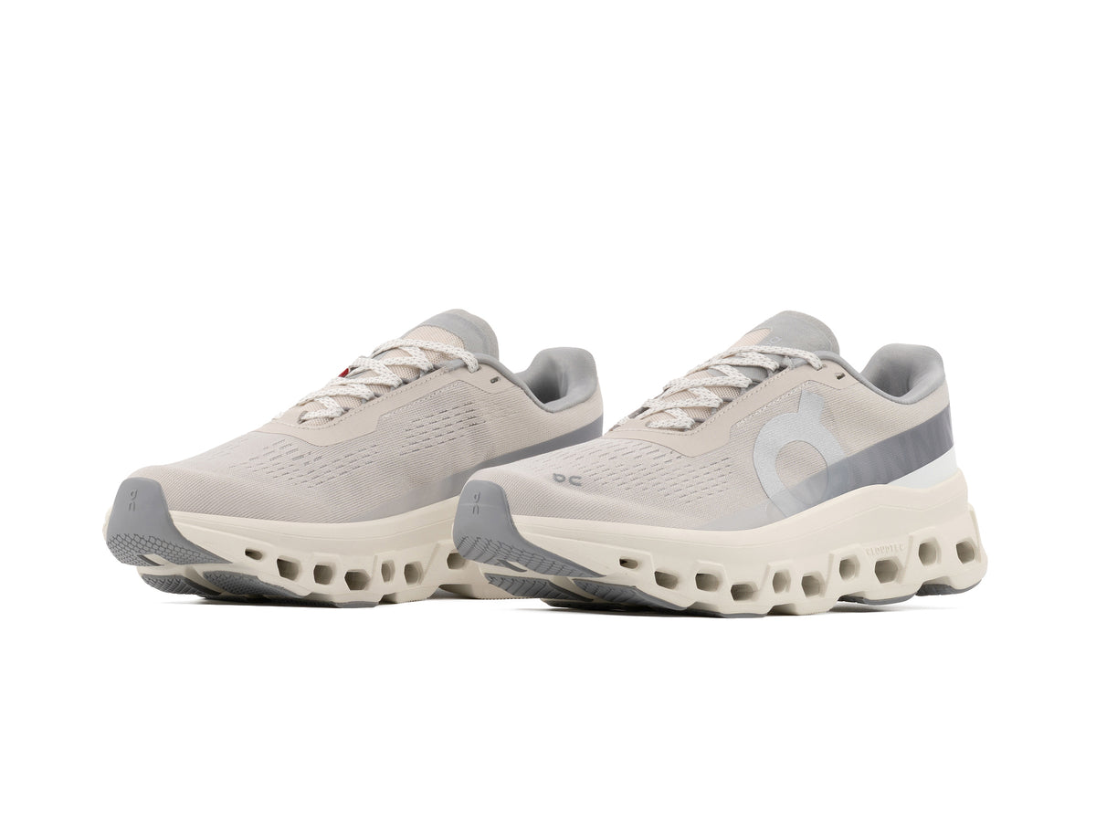 Tenis On Cloudmonster Void ivory wolf Importado