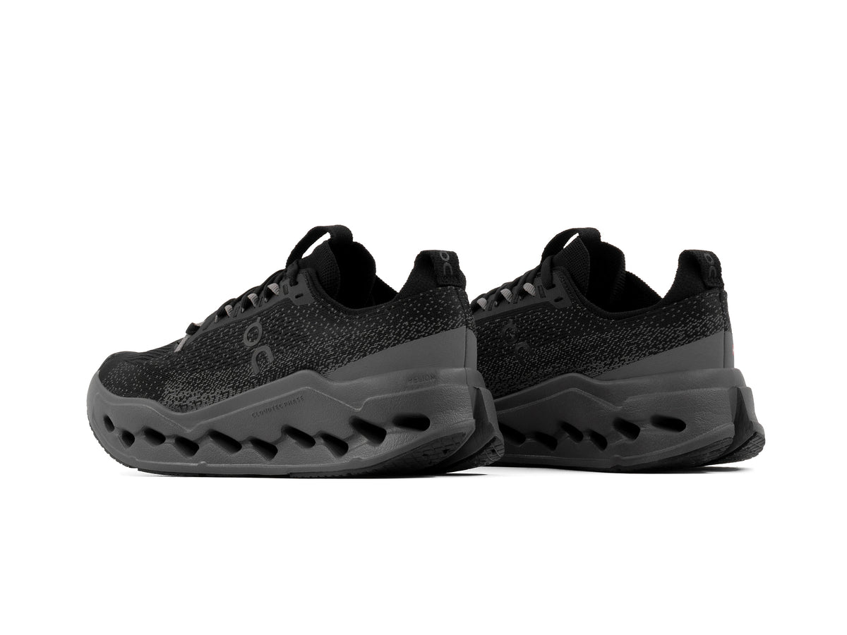 Tenis On Cloudsurfer Max Triple Black Importado