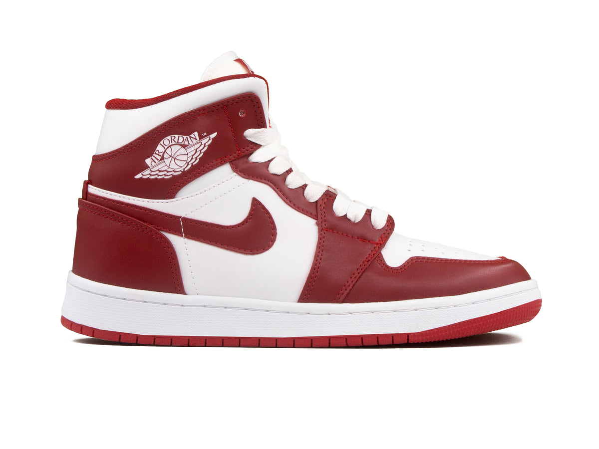 Tenis Retro 1 Blanco Rojo 1.1 Premium