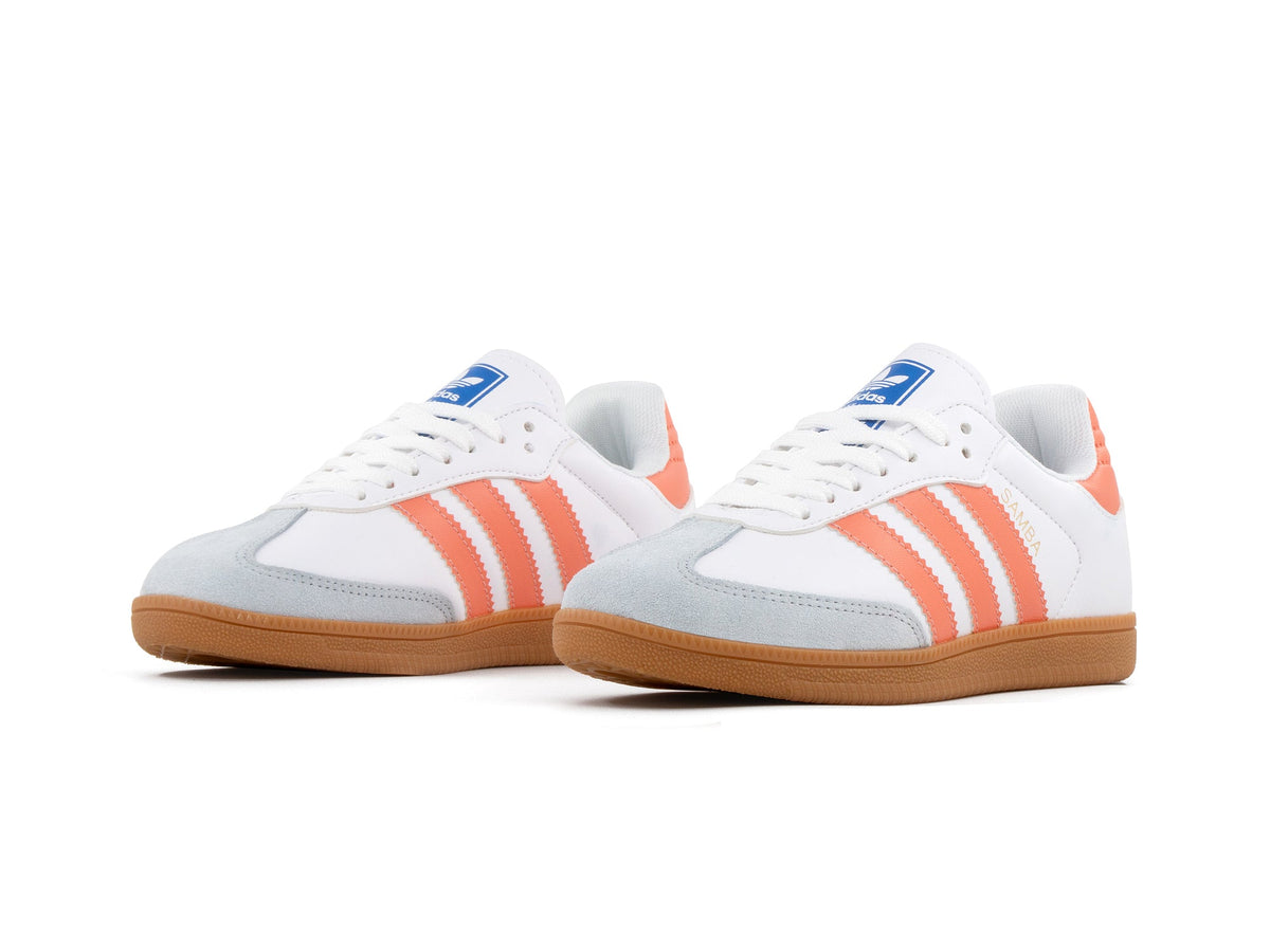 Paq 6 Pares Tenis Smb Blanco Coral 23/26.5