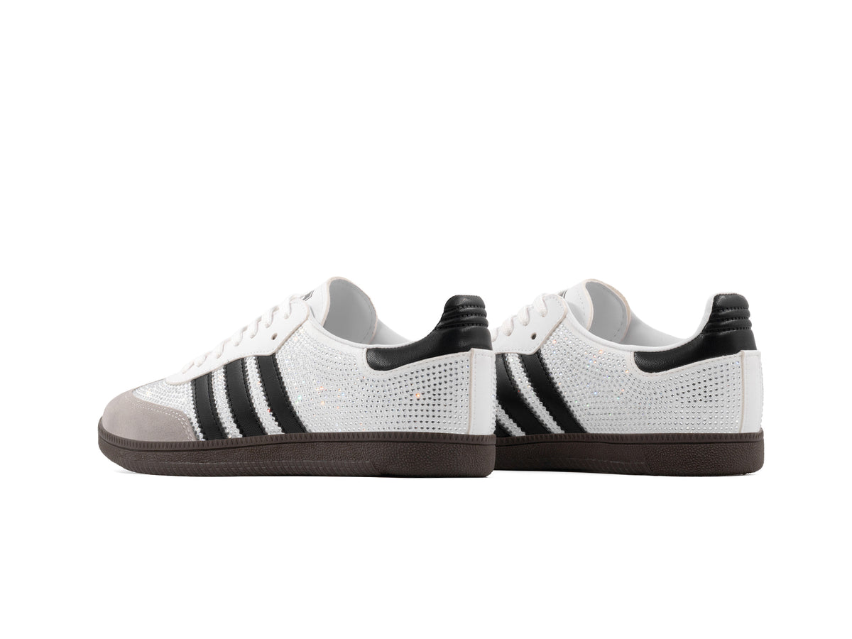 Paq 6 Pares Tenis Smb Blanco Negro Piedras 22/25.5