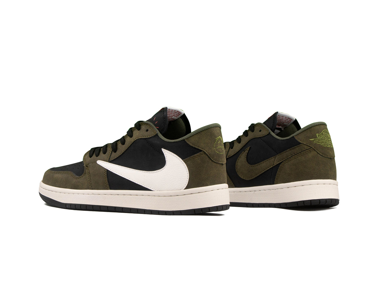 Tenis Travis Low Black Olive