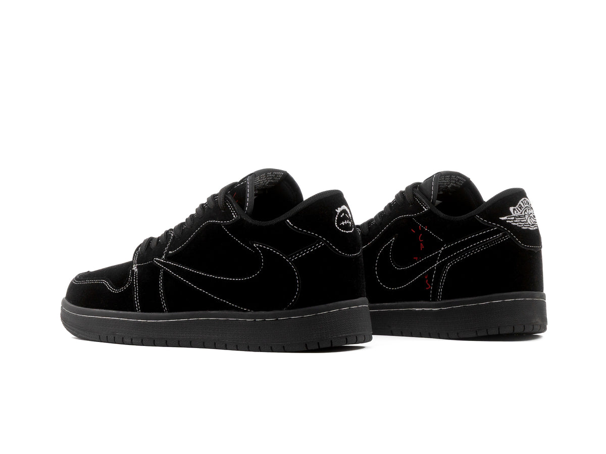 Paq 6 Pares Tenis Travis Low Black Phantom 22/25.5