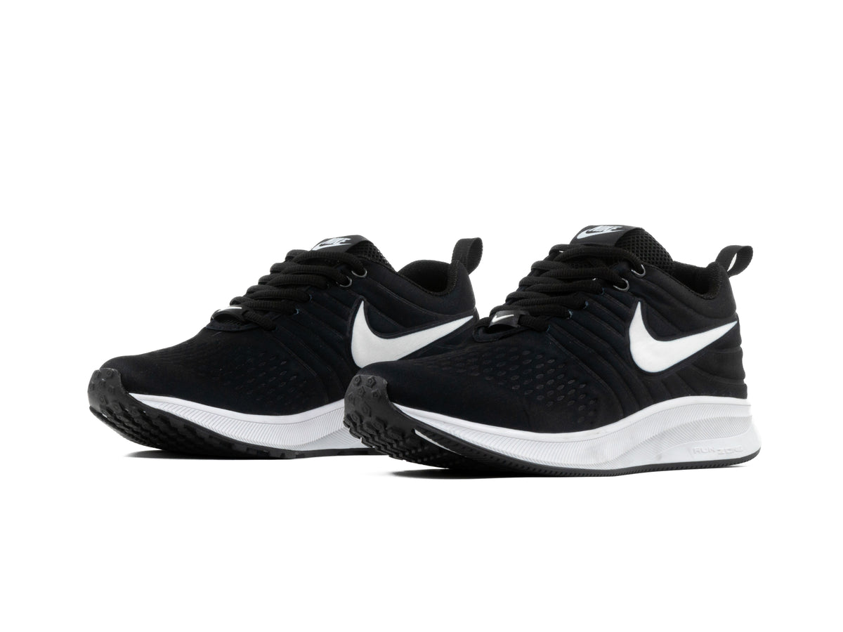 Tenis 012 Negro Blanco