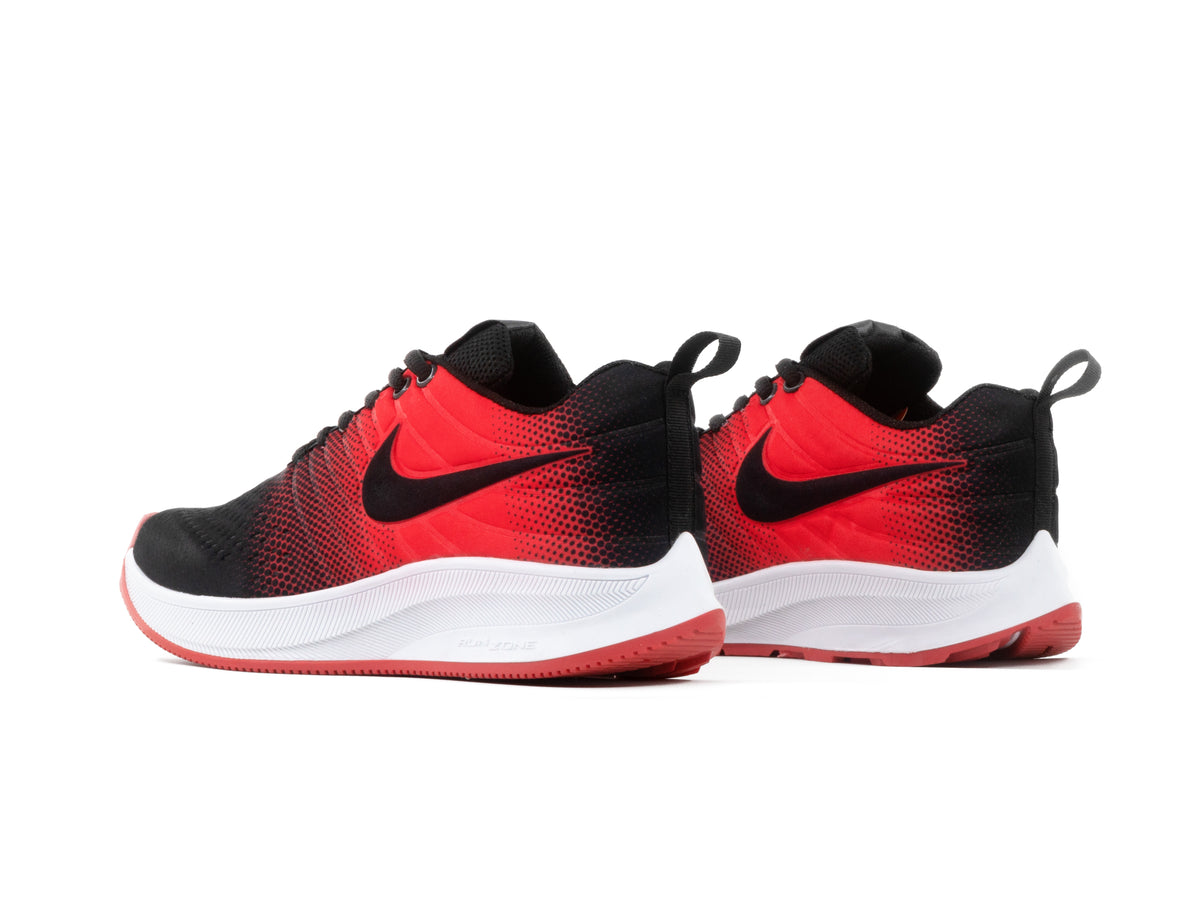 Paq 6 Pares Tenis 012 Negro Rojo Negro 22/25.5