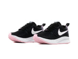 Tenis 012 Negro Rosa