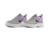 Tenis 026 Plata Lila Rosa