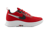 Paq 6 Pares Tenis 026 Rojo Negro Plata 25/28.5