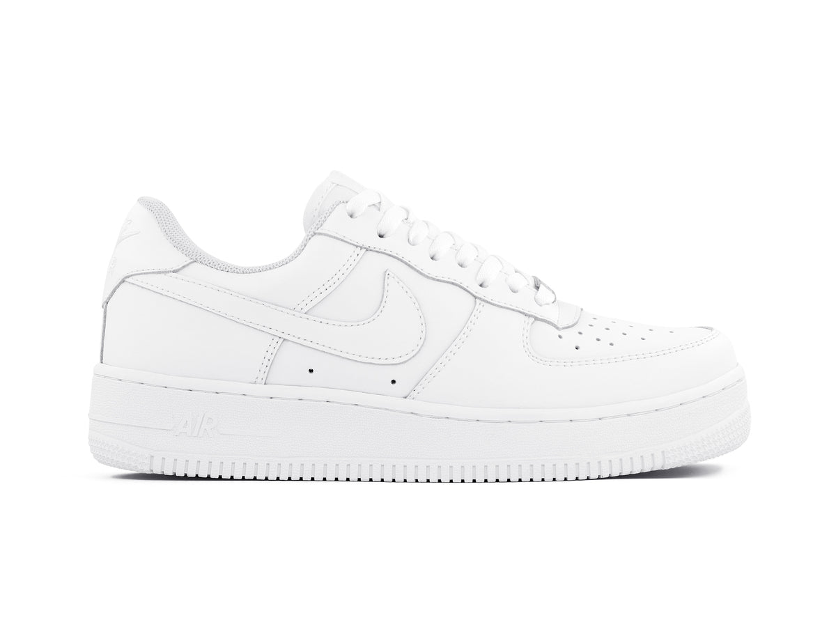 Paq 6 Pares Tenis Air Force 1 Blanco Total Piel 1.1 22/25.5
