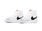 Tenis Blazer Bota Blanco Negro