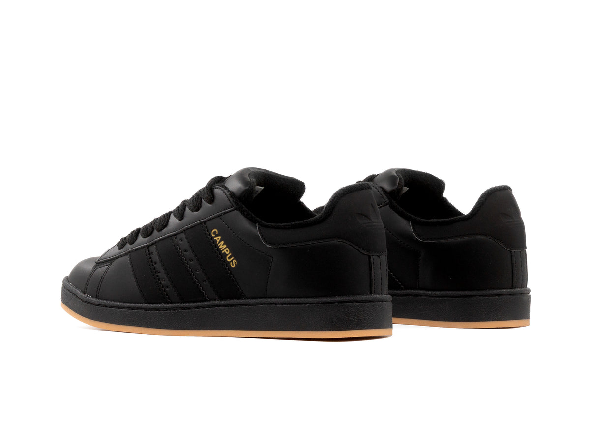 Tenis 2000s Negro Total Suela Ambar