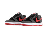 Paq 6 Pares Tenis Dunk Low OG Gris Negro Rojo 25/28.5