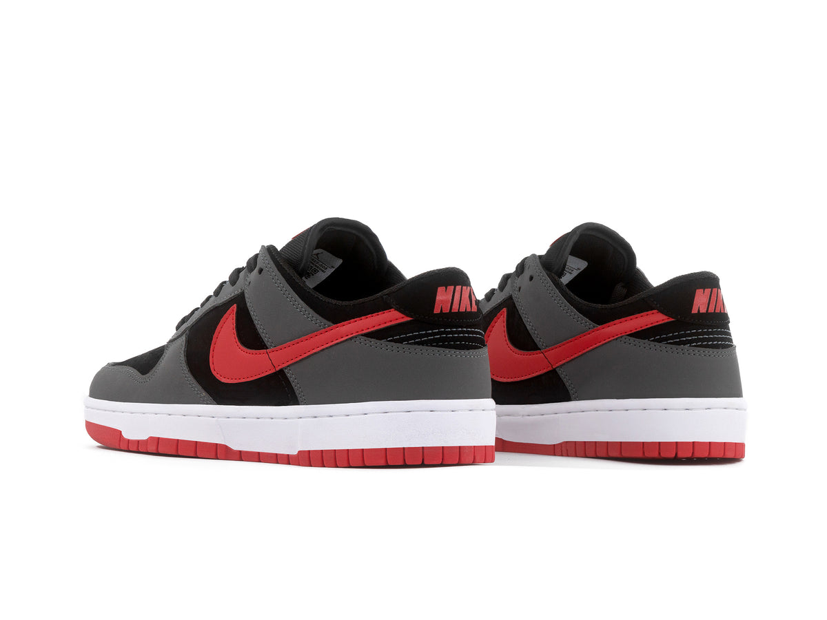 Tenis Dunk Low OG Gris Negro Rojo