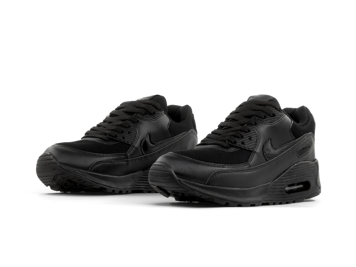 Paq 6 Pares Tenis Max 90 Negro Total 25/28.5