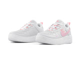 Paq 6 Pares Tenis 275 Blanco Rosa 23/26.5