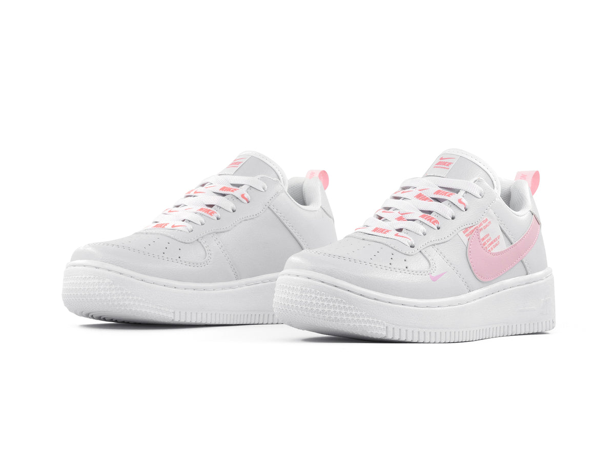 Paq 6 Pares Tenis 275 Blanco Rosa 22/25.5