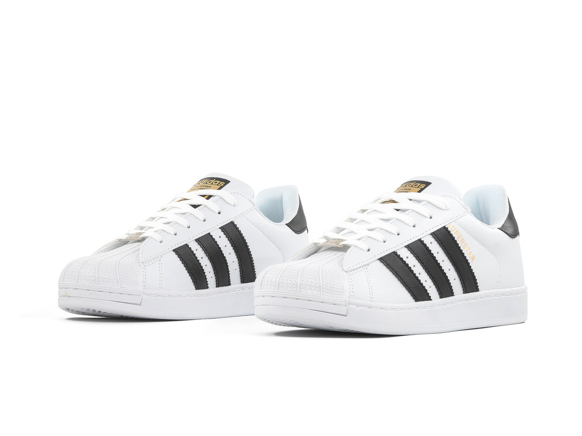 Paq 6 Pares Tenis Concha Blanco Negro 22/25.5