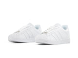 Paq 6 Pares Tenis Concha Blanco Total 25/28.5