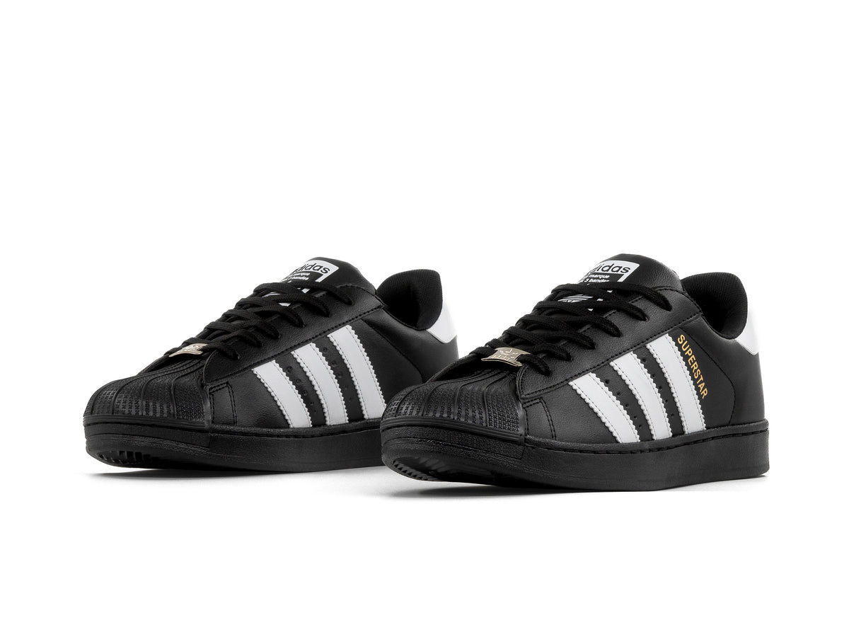 Paq 6 Pares Tenis Concha Negro Blanco 22/25.5
