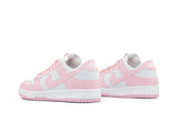 Paq 6 Pares Tenis Dunk Rosa Blanco Rosa 22/25.5