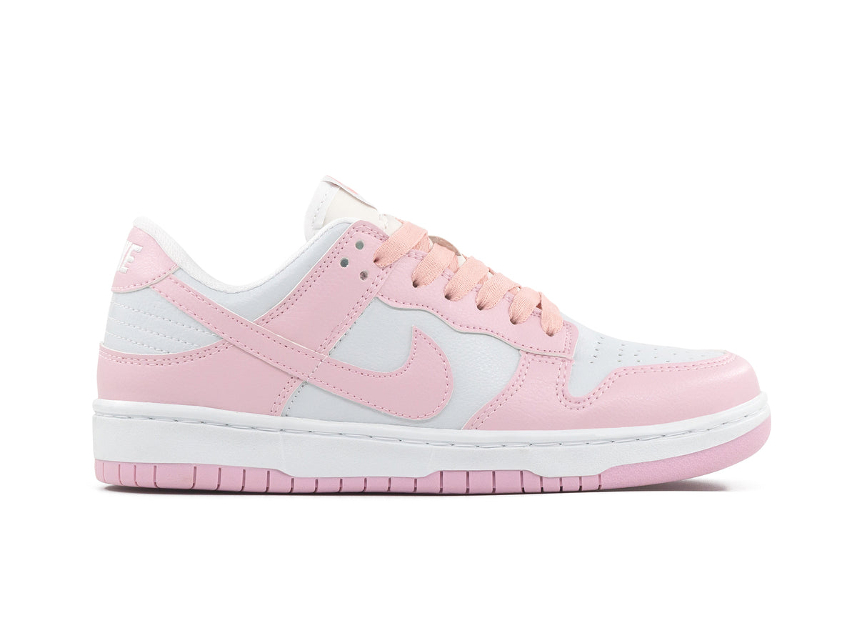 Paq 6 Pares Tenis Dunk Rosa Blanco Rosa 22/25.5