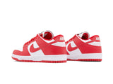 Tenis Dunk Low Blanco Rojo