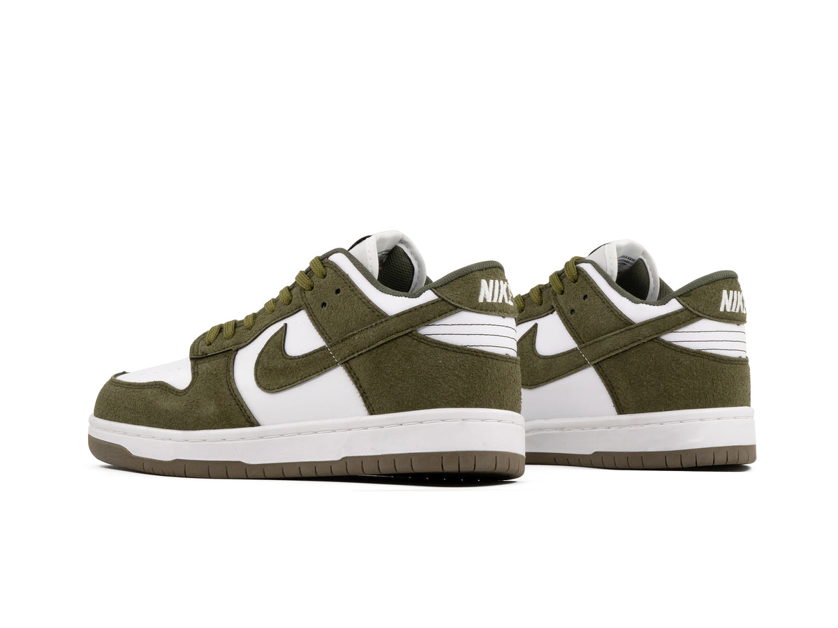 Tenis Dunk Low Blanco Verde Olivo