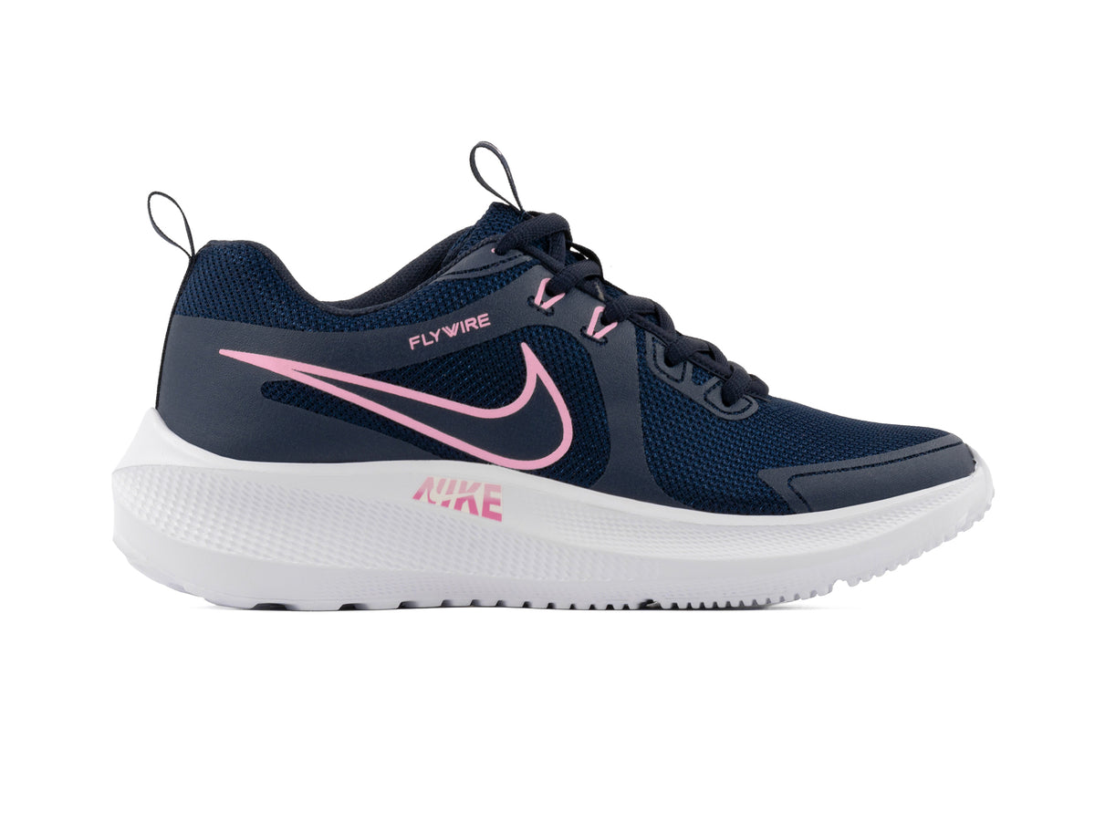 Tenis Flywire Marino Rosa