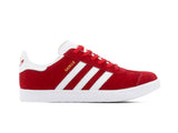 Tenis Gzl Rojo Blanco Gamuza