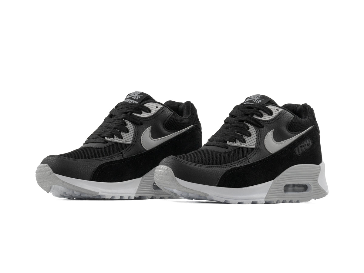 Tenis Max 90 Negro Gris