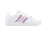 Tenis Neo Grand Court Blanco Lila Rosa
