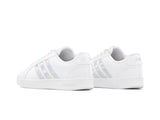 Tenis Neo Grand Court Blanco Plata