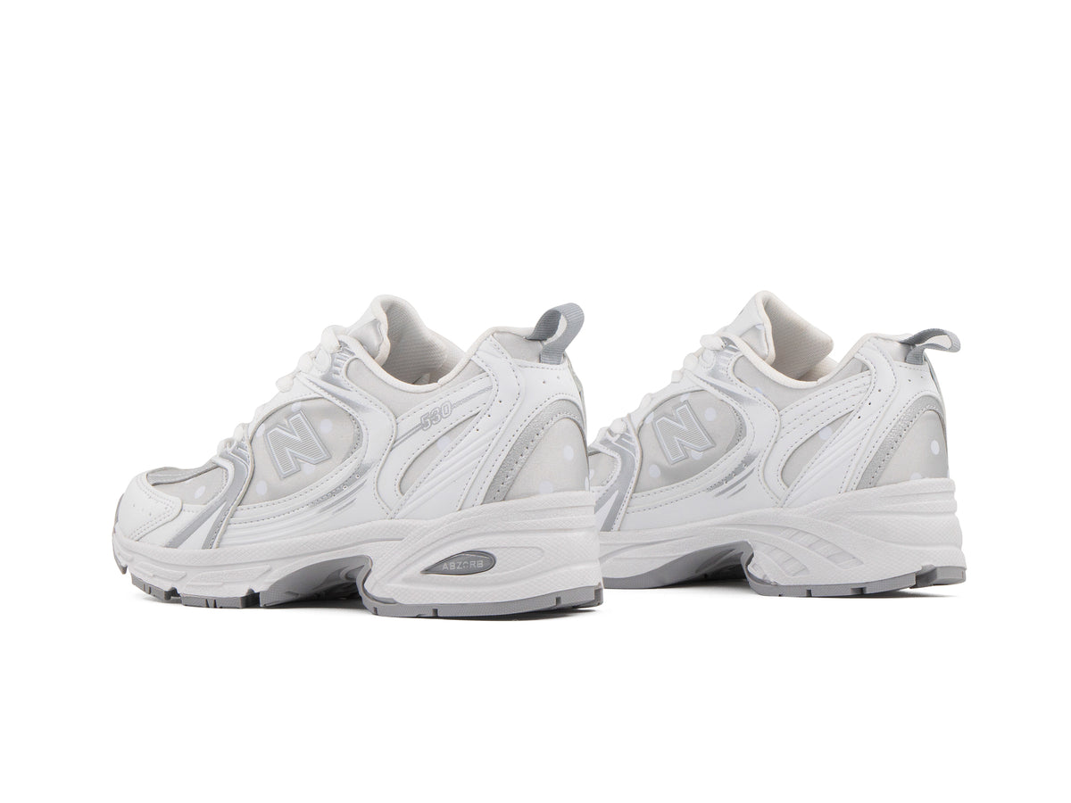 Paq 6 Pares Tenis New Balance 530 Plata Lunar 1.1 Premium 23/26.5