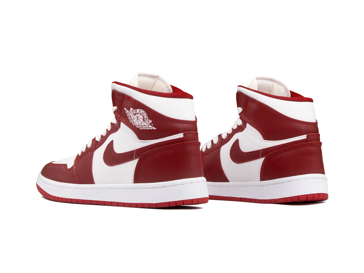 Tenis Retro 1 Blanco Rojo 1.1 Premium