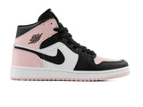 Paq 6 Pares Tenis Retro 1 Charol Negro Rosa 22/25.5
