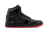Tenis Retro 1 Charol Negro Suela Rojo 1.1 Premium