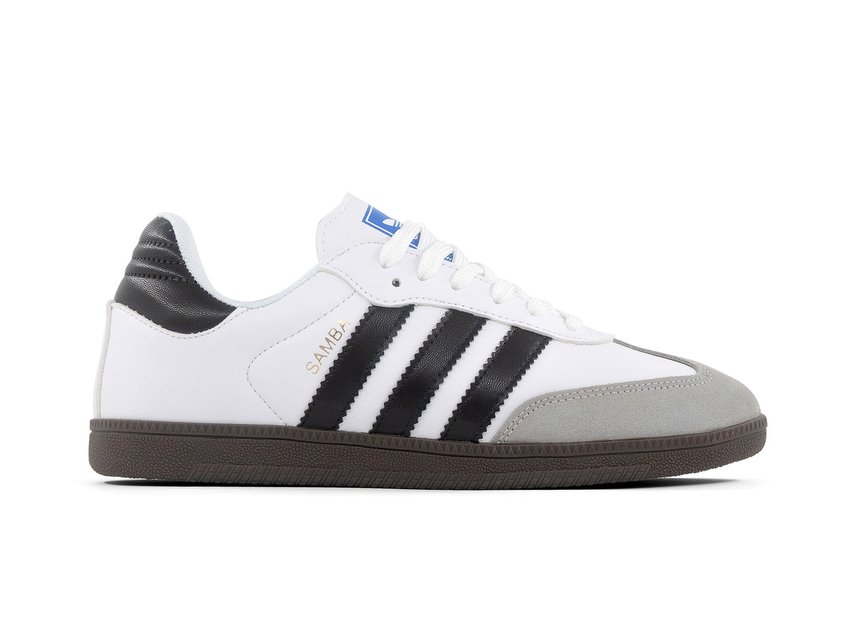 Tenis Smb Blanco Negro Gris