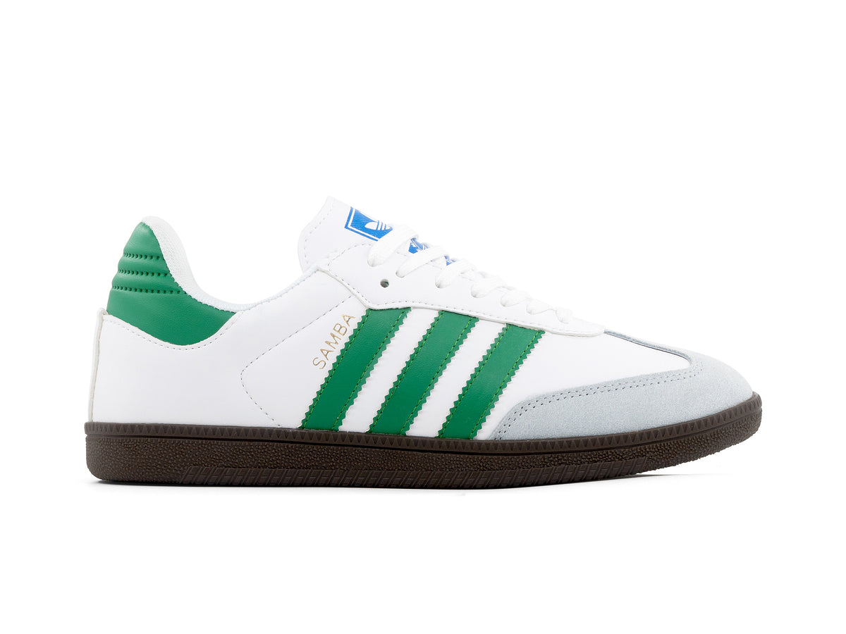 Paq 6 Pares Tenis Smb Blanco Verde 22/25.5
