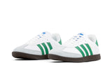 Paq 6 Pares Tenis Smb Blanco Verde 25/28.5