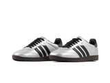 Paq 6 Pares Tenis Smb Plata Negro 22/25.5