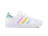 Paq 6 Pares Tenis Concha Blanco Glass 23/26.5