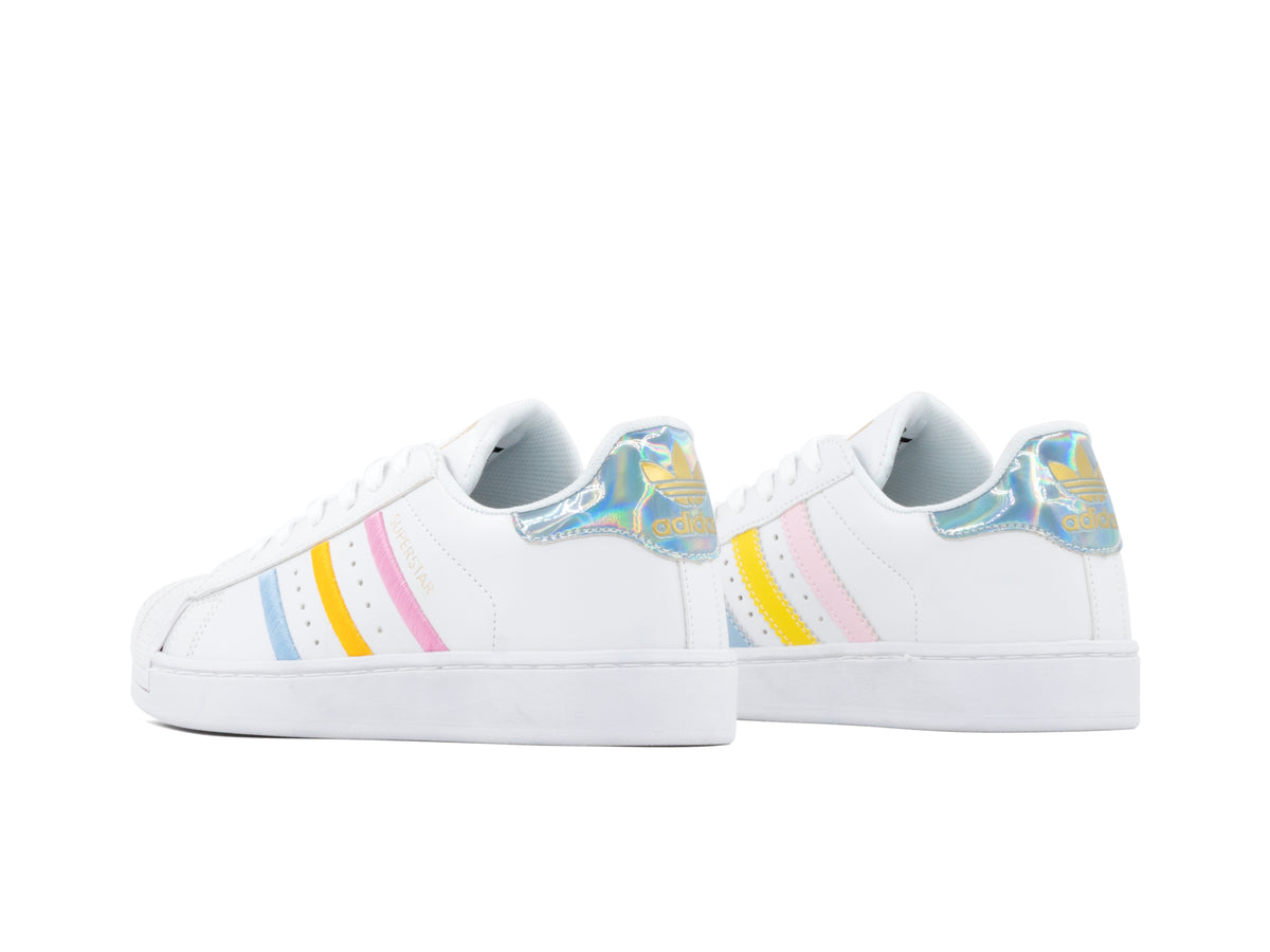 Paq 6 Pares Tenis Concha Blanco Glass 23/26.5