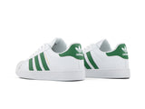 Paq 6 Pares Tenis Concha Blanco Verde 25/28.5