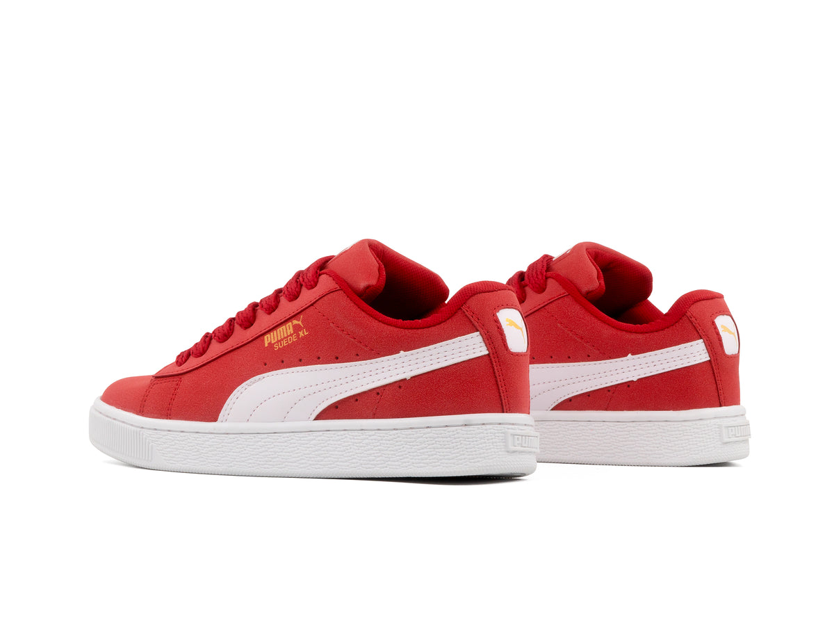 Tenis Suede XL Rojo Blanco